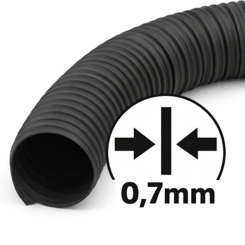 Wąż dolotowy snorkel nagrzewnica lekki 450mm