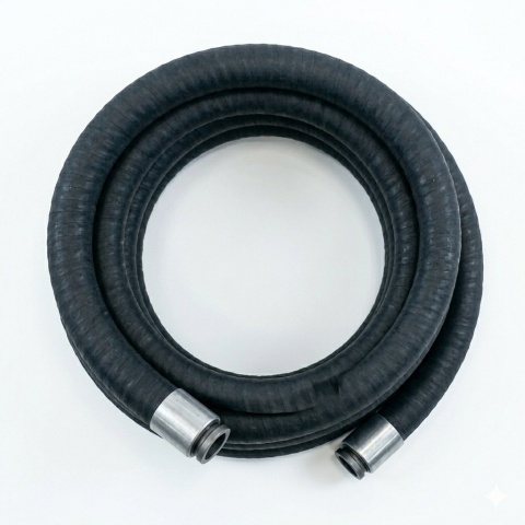 Wąż do pomp betonu DN 125 8m zakuty x2