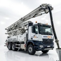Wąż do pomp betonu DN 125 8m zakuty x2