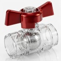 Rączka motylkowa zaworu 1/2"-3/4" Profec typ 100
