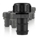 10szt. korków rewizyjnych 25mm nakrętka 3/4", wciskane do nawodnień