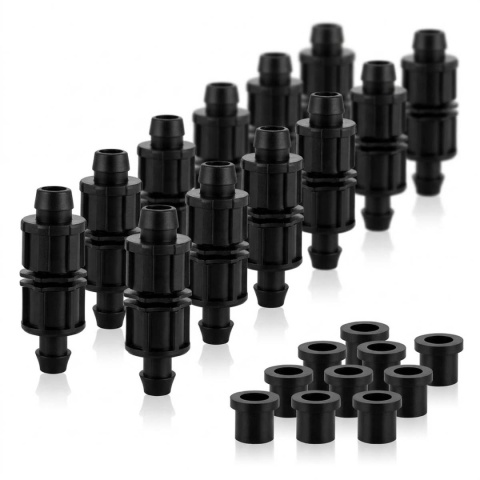 10szt. wpinek 15mm do rury 20mm, wciskane do nawodnień