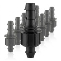 10szt. wpinek 8mm do rury 20mm, wciskane do nawodnień