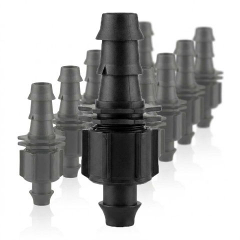 10szt. wpinek 8mm do rury 20mm, wciskane do nawodnień