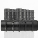 10szt. złączek prostych do rury 20mm, wciskane do nawodnień