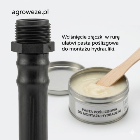 10szt. złączek prostych do rury 25mm, wciskane do nawodnień
