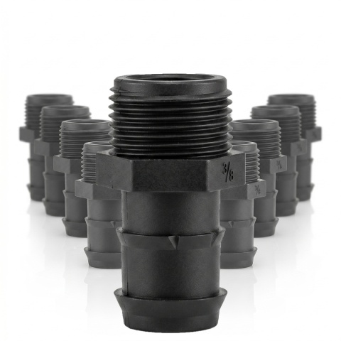 10szt. złączek prostych do rury 32mm - GZ3/4", wciskane do nawodnień