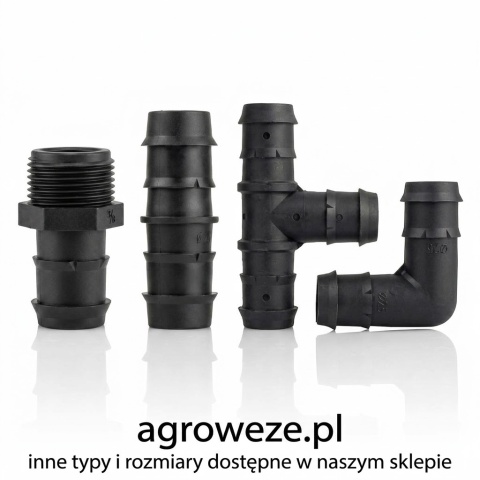10szt. złączek prostych do rury 32mm, wciskane do nawodnień