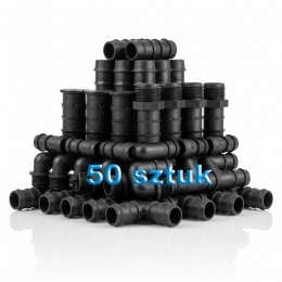 50szt. złączek wciskanych 32mm do nawodnień