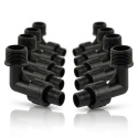 10szt. kolanek 17 taśma - 3/4"gwint zewnętrzny, do taśmy kroplującej