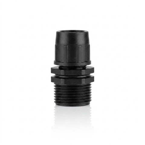 10szt złączek QJ z gwintem 3/4" do rur 20mm, z nakrętkami